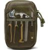 Generic Borsa da cintura per attrezzi, borsa per attrezzi da uomo, borsa per attrezzi portatile, organizer per accessori da lavoro impermeabile, tasca per gadget versatile per attività all'aperto
