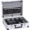 Toolcraft Valigetta in alluminio 395X315X140 MM Argento