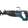 Bosch Professional Sistema 18V: sega a sciabola a batteria GSA 185-LI (velocità di corsa (1a marcia / 2 marce) 2,900 min-1, 2 lame per sega a sciabola)