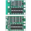 Be In Your Mind 2Pcs 4S 40A Li-ion Cell Protections Board Li-Ion Batteria al litio 18650 Caricabatterie PCB BMS Scheda protettiva con equilibrio per trapano motore