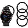 YIFNTANG [4 Pezzi Pellicola Protettiva per Garmin Venu 2 Plus Smartwatch, Anti Graffio,Copertura Completa (3D Curva),HD Protezione Schermo Compatibile con Garmin Venu 2 Plus