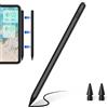 Zspeed Metapen Penna A11 per Apple iPad 2018-2025,Pencil per ipad Compatibile con iPad 11 A16/10/9/8/7,Air 5/4/3/M2/M3,Pro 12.9/11/13''M4,Mini 5/6,2X Ricarica Rapida&0,1 mm Precisione Pixel,Rifiuto del Palmo