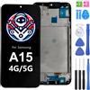 iYAiYO Schermo LCD Display Digitalizzatore Touch Screen Ricambio Compatibile con Samsung Galaxy A15 4G SM-A155(A15 4G) SM-A156(A15 5G) Incell Schermo Completo con Cornice-Nero
