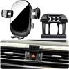 Kacarx Porta Cellulare Auto Per BMW X5 / X6 accessori [Solo compatibile con BMW X5 e X6 F15, F16, F85, F86 anni 2014-2018] Rotativo 360°、Funzionamento a una mano、Facile da installare
