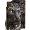 VQWQ Cover per Samsung Galaxy M31, Custodia a Portafoglio in Pelle PU Stampa Fiori Slot per Schede Libro Cavalletto Supporto Flip Case Wallet Cordino Chiusura Magnetica per Maschio Donna -[TX03]-Books