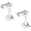 SENRISE 2 supporti da soffitto per altoparlanti, staffa di montaggio per altoparlanti surround regolabili, compatibile con Bose UB-20 Serie II, bianco