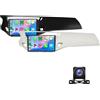 Ecpuk Autoradio Android 15 Per Ci-troen C3 DS3 2010-2016,Autoradio Touchscreen Da 9'' Con CarPlay Android Auto Navigazione GPS Telecamera Di Retromarcia WiFi Bluetooth USB RDS DSP EQ(Size:M100,Color:bianco)