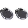 Orco Supporto universale ad anello per telefono, cavalletto, supporto antiscivolo per bocchetta di ventilazione auto, impugnatura per smartphone e tablet (nero)