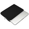 Adiwo 13 Pollici Custodia per Laptop, Doppia Cerniera e Scomparto Singolo, Custodia Portatile con Protezione Totale, Compatibile con HP, Lenovo, Dell, ASUS, Acer Chromebook (Nero)