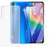 ESACMOT Custodia TPU Stampata + 2 Pellicole in Vetro Temperato Compatibili con TCL 20 5G T781H T781K, Cover Artistica Slim Antigraffio Antishock, Protezione Totale