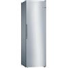 Bosch GSN36VLEP, serie 4, freezer freestanding, 186 x 60 cm, 242 l, 234 kWh all'anno, NoFrost, BigBox cassetto per congelatore grande, Vario Zone - Congelatore flessibile, effetto metallo
