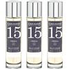Caravan 3 x Caravan Profumo da uomo n. 15-150 ml.
