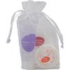 PRESENT-MORE - Set Cortesia 100 Ospiti Stone - Fragranza Relaxing - Contiene: Shampoo Doccia, Sapone e Cuffia - Per Hotel e B&B