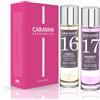 CARAVAN FRAGANCIAS - Scatola regalo con 2 profumi: Nº17 e Nº16 da 150 ml, per uomo