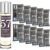 CARAVAN FRAGANCIAS Profumo Uomo N. 57 da 150 ml + Set di 10 flaconcini di profumi maschili diversi da Caravan per svelare nuovi aromi