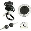 Baceyong Interruttore di accensione Kit chiave coperchio coperchio serbatoio carburante per Su'zu'ki SV650 SV650 Vstorm 1000 DL1000 GSXR600 GSXR750 GSXR1000 GSX1400