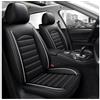 CGREAGH Auto Set Coprisedili, per Jeep Compass 2nd Gen MP 2017 2018-2022 2023 2024 2025 in Pelle PU Copri Sedile Protezione Accessori Cuscino del Traspirante Antiscivolo,C