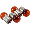 STR8 Kit 4 Lampadine Frecce BA15S 12 V 10 W Arancio Omologate
