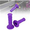 Runfarr Manopole Moto,Manopole Manubrio Moto 22mm per Surron Talaria Sting E-Ride PRO SS/S Electric Dirt Bike KLX XR CRF SSR YZ TTR RMZ Enduro Motocross Pit Bike Dirt Bike-Viola