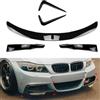 AUSMILA 5 pezzi paraurti anteriore spoiler laterale splitter trim per BMW E90 E91 M Sport 09-12