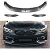 AUSMILA Spoiler Anteriore per Paraurti per BMW Serie 4 F32 F33 F36 435i M Sport 2014-2020
