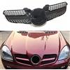 AUSMILA Griglia nera del paraurti anteriore per Mercedes Benz R171 SLK-Class 2008-2010