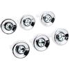 UKKO Testate per doccia 6 Pz/Lotto Ugello Spray Ugello Idraulico Agopuntura Massaggio Risparmio Idrico Soffione Doccia Getti Doccia Cabina Cabin Accessori Bagno Bagno-Sj-104-6Pcs