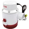YLHMNE Pompa sommergibile Pompa per acqua ultra silenziosa Pompa di sentina 12V 4700 Pompa idraulica elettrica for barche marine