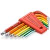 PB SWISS TOOLS JGO. 7 ALLEN CORTA BOLA COLO 1.5-6mmEN BLISTE