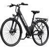 ONESPORT OT12 Bicicletta elettrica urbana da 27,5", batteria da 36 V 1