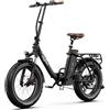 ONESPORT OT16 Max Bicicletta elettrica urbana con motore da 500 W e ba