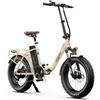 ONESPORT OT16 Max Bicicletta elettrica urbana con motore da 500 W e ba