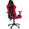 AGA Sedia da gioco Aga MR2090 Nero - Rosso