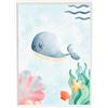 Crochetts Quadro per bambini con motivo balena LMN-81-C