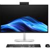 HP EliteStudio 8 G1i AI Wolf Pro Security Edition Intel Core Ultra 7 265 68,6 cm (27") 2560 x 1440 Pixel PC All-in-one 32 GB DDR5-SDRAM 1 TB SSD Windows 11 Wi-Fi (802.11be) Argento [D5BC4ET]