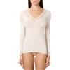 Golden Lady Maglia Scollo V Pizzo, Pack da 1 Pz