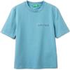 United Colors of Benetton T-Shirt 3ECMD10C6, Blu, XL Donna