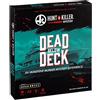 Hunt A Killer: Dead Below Deck, Solve a Murder on a Yacht, Mystery Box Game for True Crime Fans, Murder Mystery Game for Adults, Play True Detective e Crack Unsolved Mysteries, Progettato per Età 14+