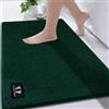 RTBQJ-AT Tappetino da bagno extra large, 120 x 80 cm, antiscivolo, assorbente, in microfibra, morbido, lavabile in lavatrice, per doccia esterna