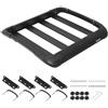 VEVOR Portapacchi da Tetto Auto, Griglia Porta Valigie da Tetto 965 x 965 x 142 mm Carico max 68,04 kg Portapacchi Universale per SUV Furgoni, Compatibile con Barre Trasversali fino a 90 x 50 mm