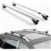 VEVOR Barre Trasversali da Tetto per Auto SUV, Portapacchi da Tetto Auto Carico max 90 kg Lunghezza 1420 mm, Barre 2 pezzi per Porta Bagagli Universali in Alluminio Bici Viaggio Campeggio Pesca