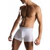 Cotonella 6 Boxer Uomo 2384 Cotone BIELASTICO Elastico Esterno Bianco E Nero 3 4 5 6 7 (5, Bianco)