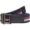 Tommy Hilfiger Roller Buckle Webbing 3.5 Belt Am0am14187 Cintura Fissa, Blue (Space Blue), 100 cm Uomo