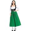 Generico Costume Bavarese Donna - Abito Tirolese per Oktoberfest, Vestito Tradizionale Donna per Feste e Eventi Speciali