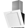 Orbegozo DS 75170 BL - Cappa decorativa 70 cm, frontale in vetro temperato, capacità di estrazione 579 m3/h, illuminazione LED, 3 livelli di potenza