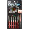 ORALPROX BLISTER DA 6 SPAZZOLINI INTERDENTALI MISURA 5 COLORE ROSSO