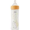 CHICCO BIBERON PERFECT GLASS GIRL SILICONE DA 240 ML