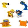 Rubble & Crew, Power Tool Pups, Personaggi Giocattolo Rubble e Wheeler con 2 Attrezzi da Operaio e 2 Accessori da Costruzione, Giocattoli per Bambini e Bambine dai 3 Anni in su