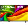 LG NANO 4K UHD AI NU85 43NU850B6LA TV LED, SMART TV, 43 ", Processore a7 Gen9, Charcoal Black, Classe G