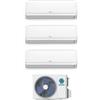 Sendo Climatizzatore Trial Split Aris 9+9+9 con SFM-27OU3-AU2 R-32 Inverter Wi-Fi Classe A++ ,